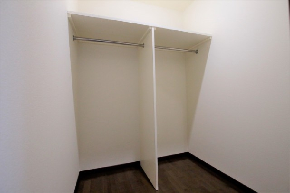 1部屋分？ってくらい広いWIC