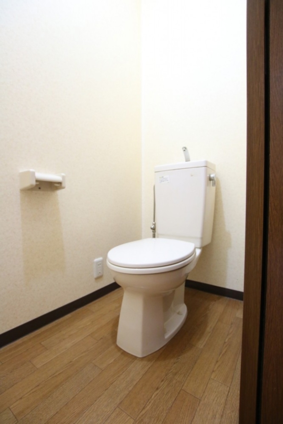 トイレもシンプル。