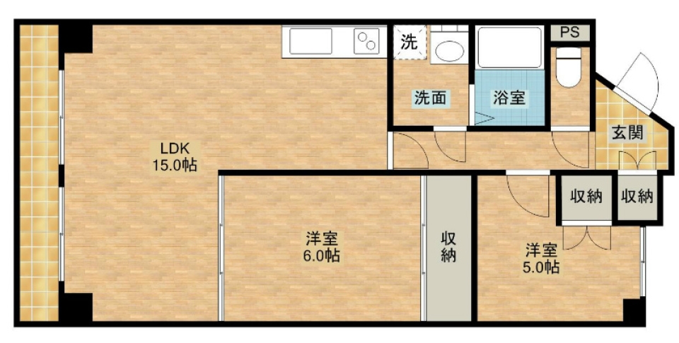アートと暮らすの間取り図