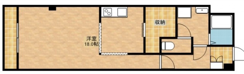 巨大アート空間。の間取り図
