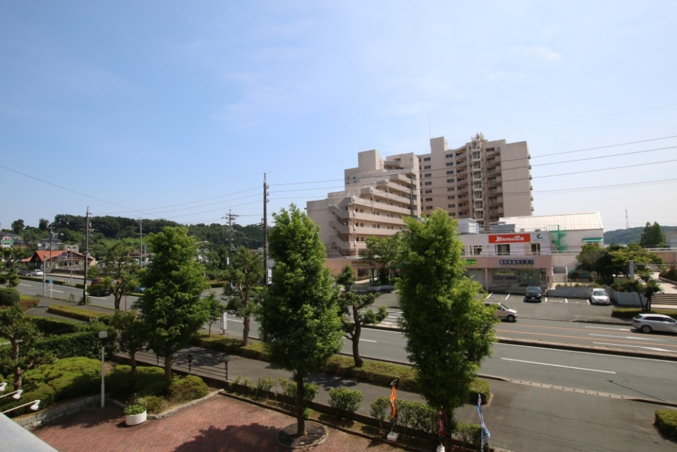 ベランダからの眺めGOOD!