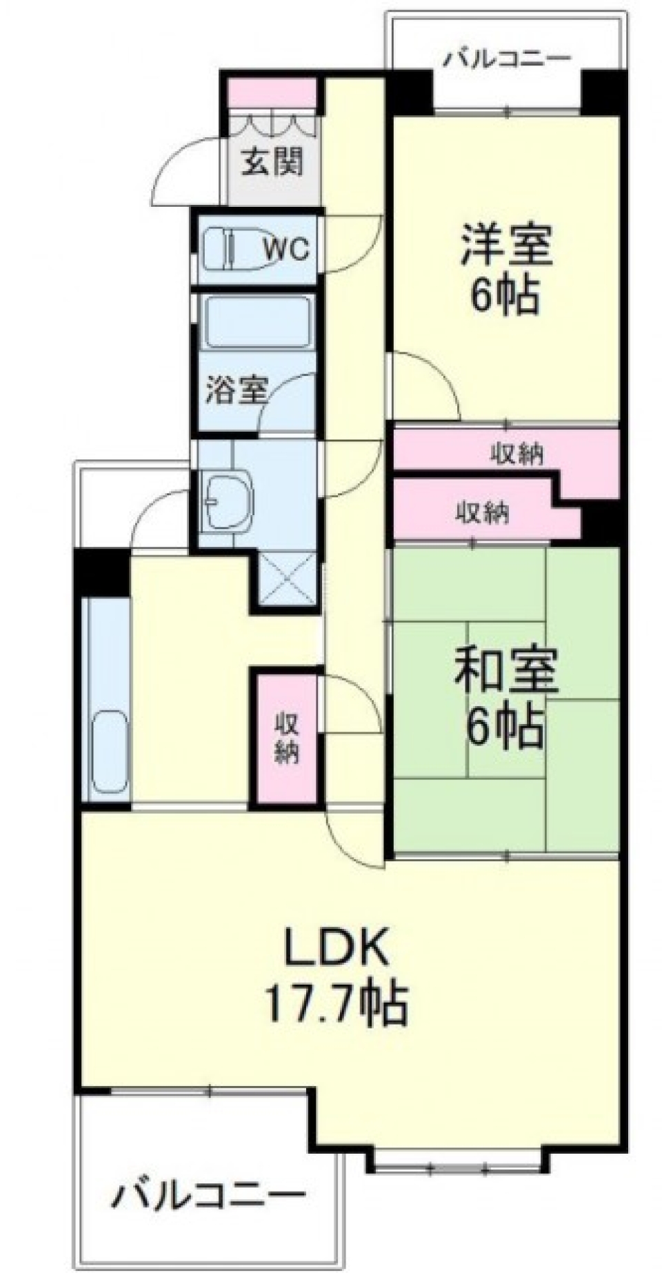 【ペット可】おさんぽ暮らしの間取り図