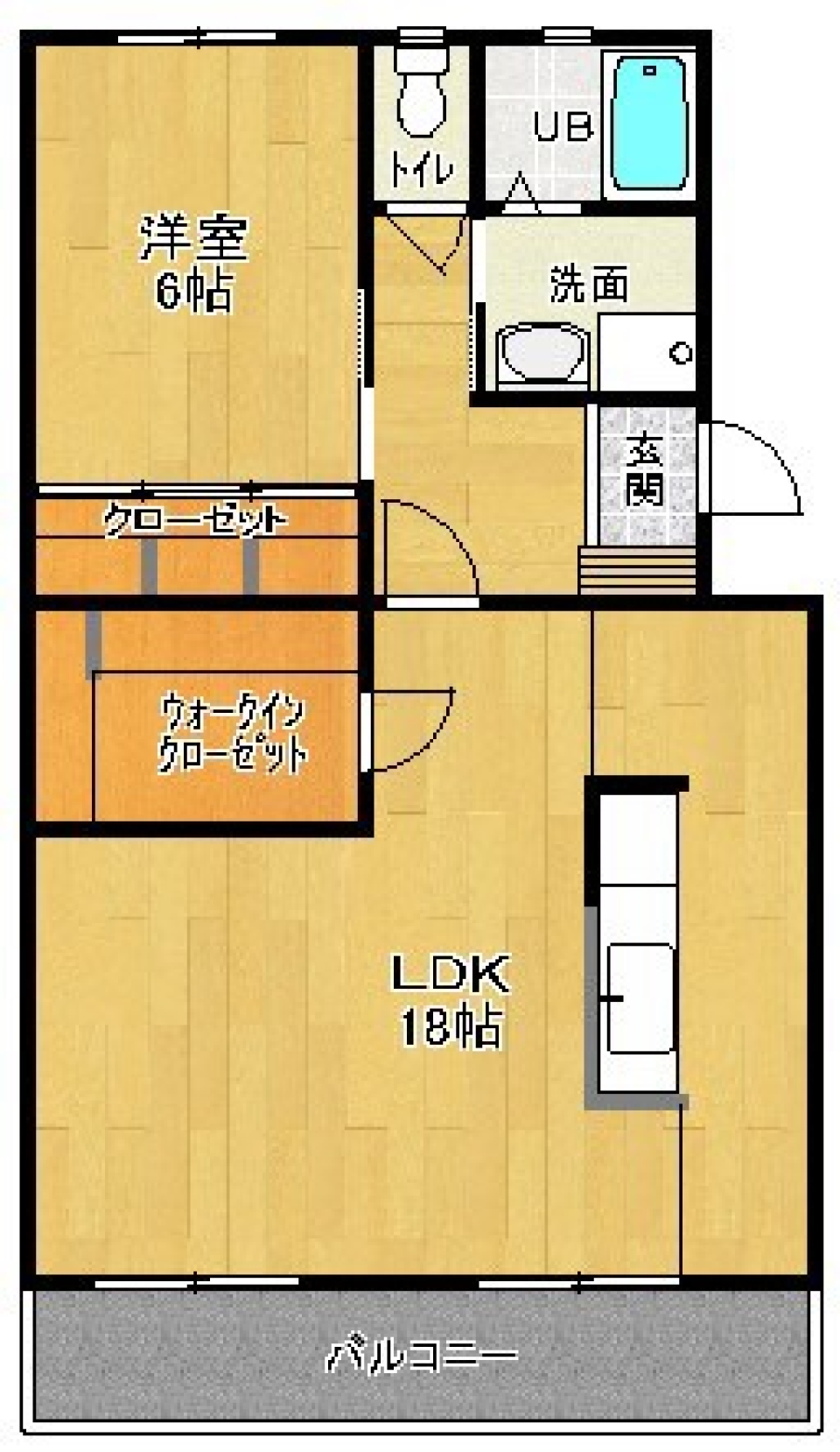 DJ KITCHEN の間取り図