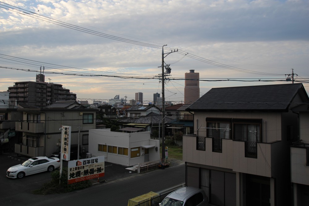 程よい街中までの距離感。