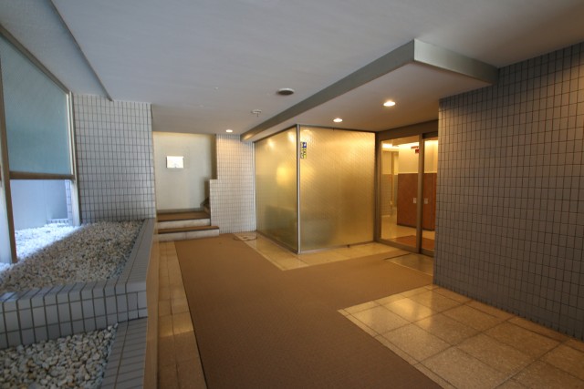 マンションの玄関です。