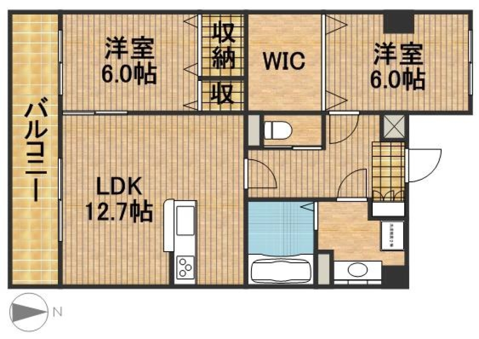 撮り鉄さんへの間取り図