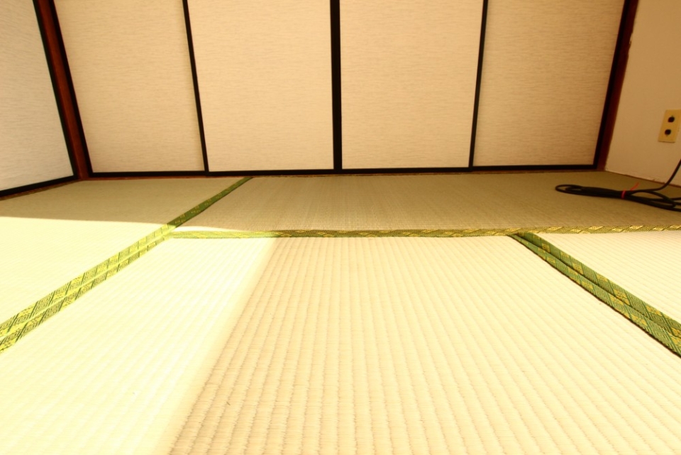 寝っ転がってみる。やっぱり畳っていい。