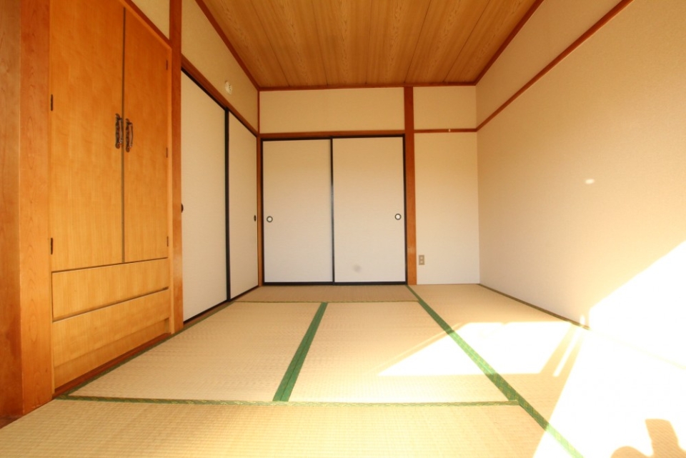 まるで旅館のような室内。
