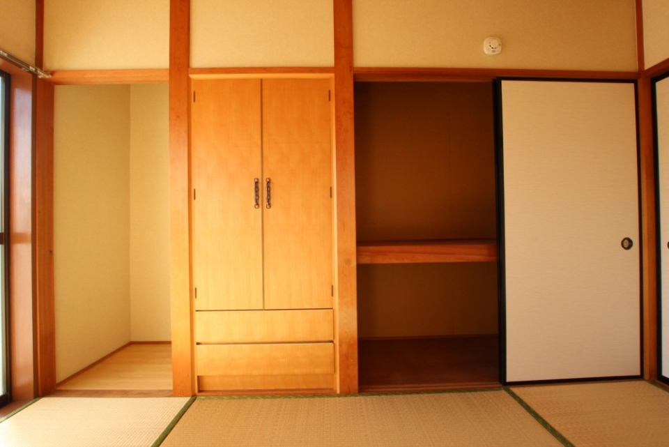押入れを開けてみる。