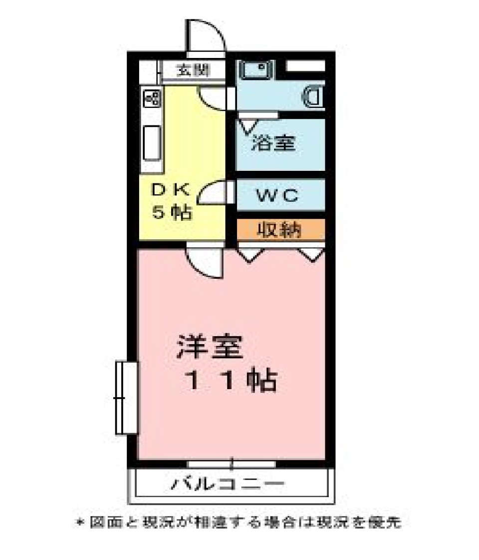 アウトドア的な生活の間取り図