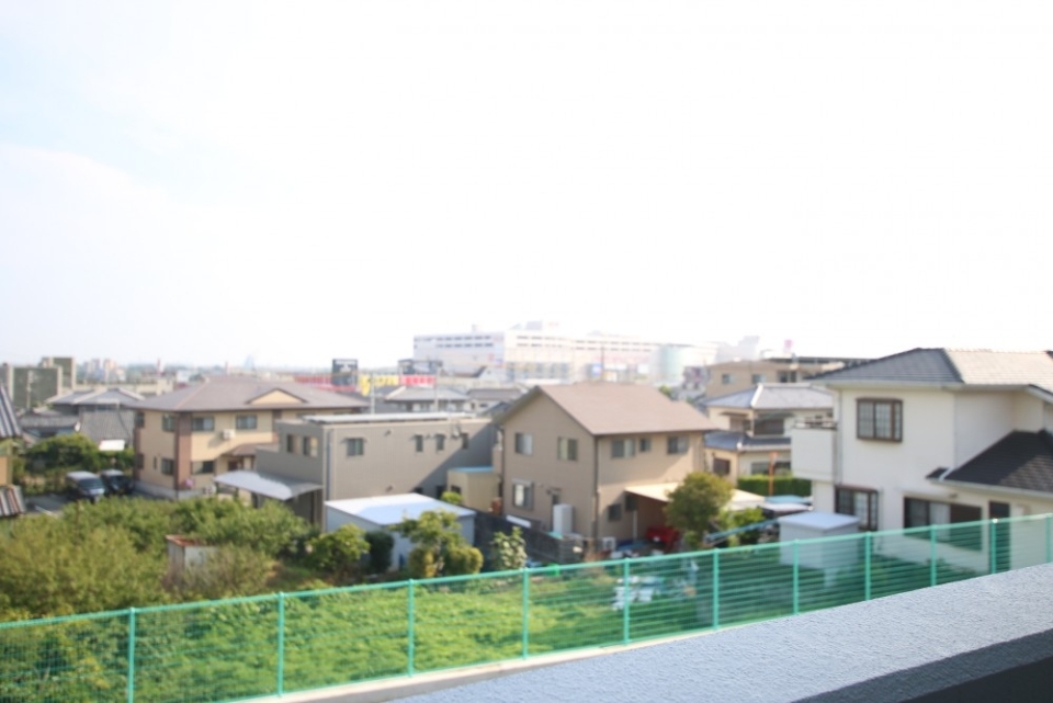 見晴らし良くイオンモールも見えます