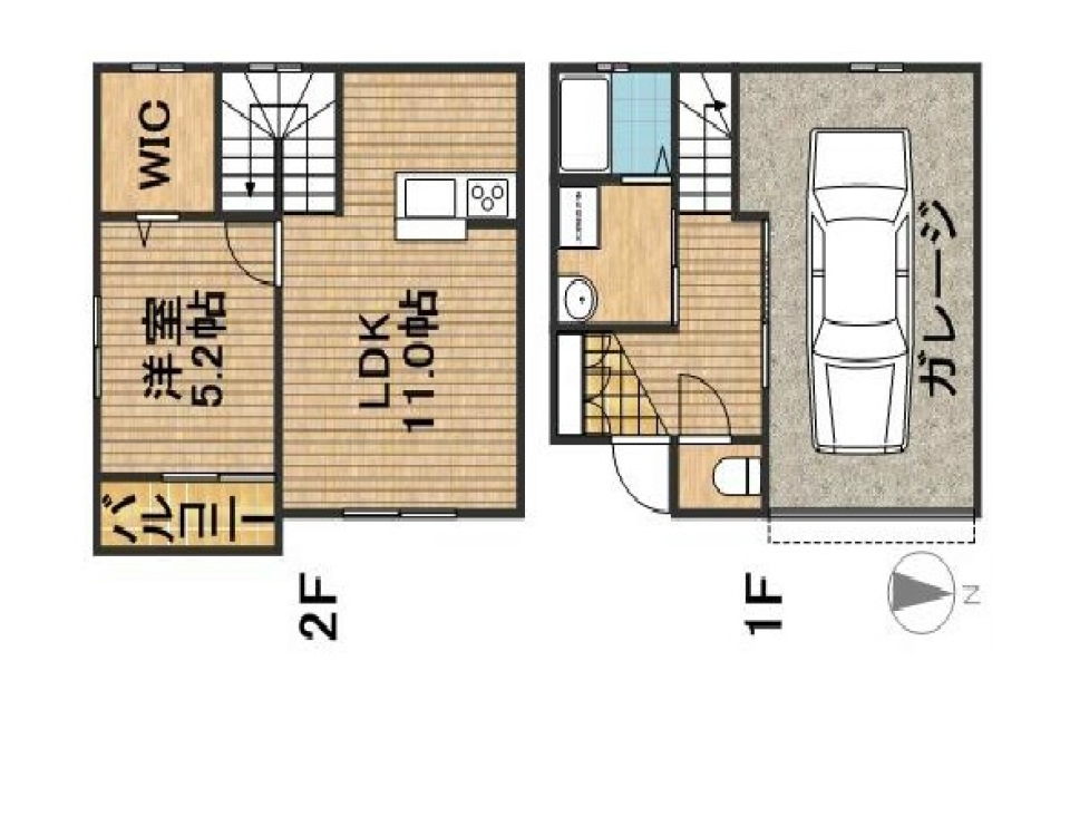 LIFE with KITTの間取り図