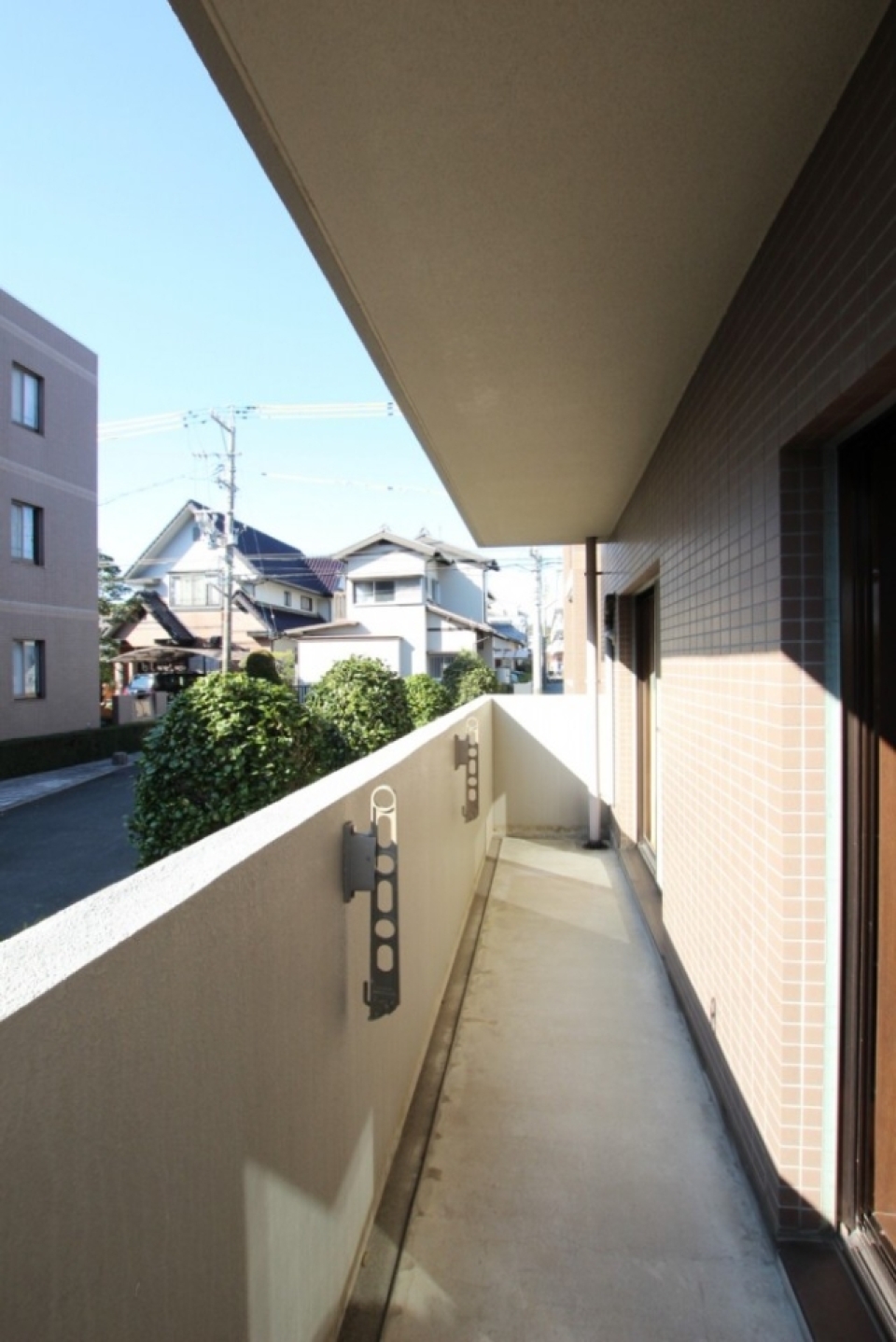 ベランダの様子。