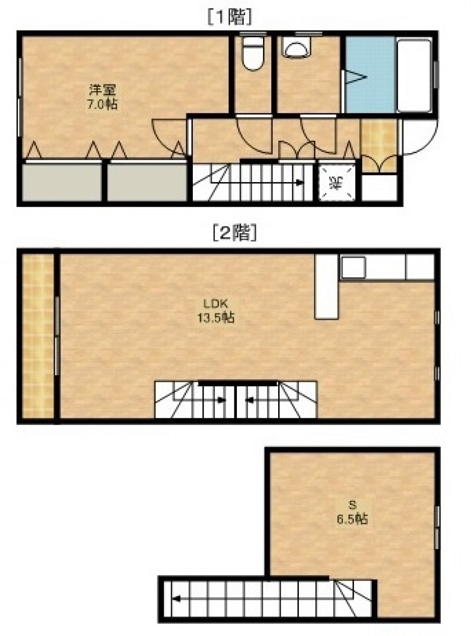 立体的に暮らそうの間取り図
