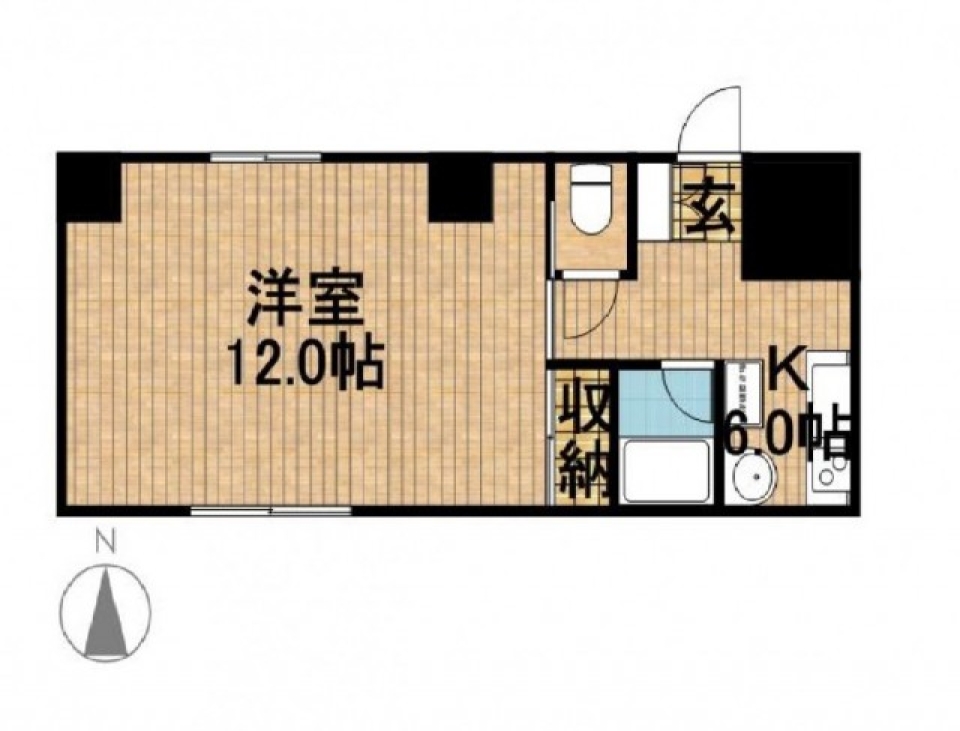 残念！の間取り図