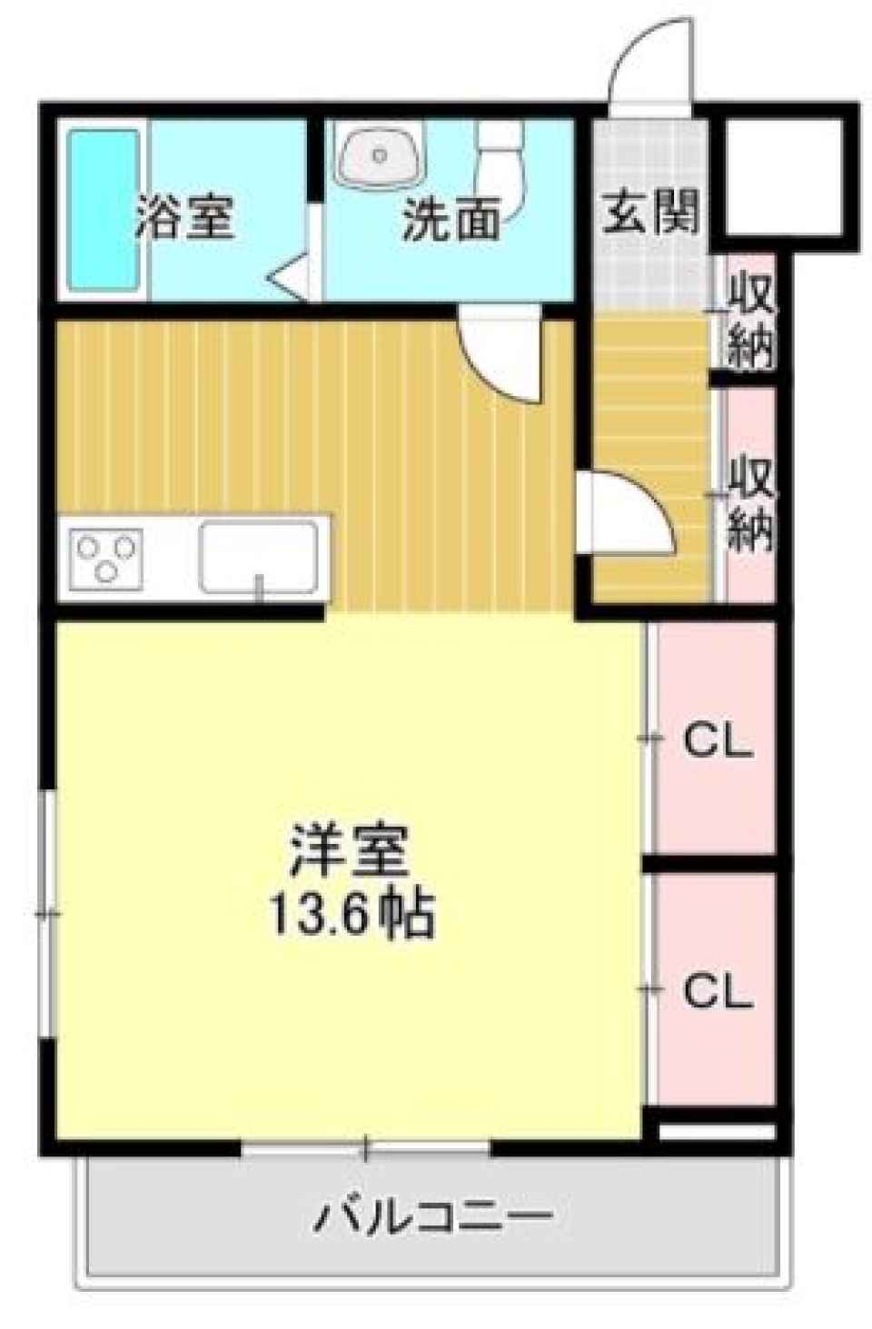 WHITE × RED　～高級感のある暮らし～の間取り図