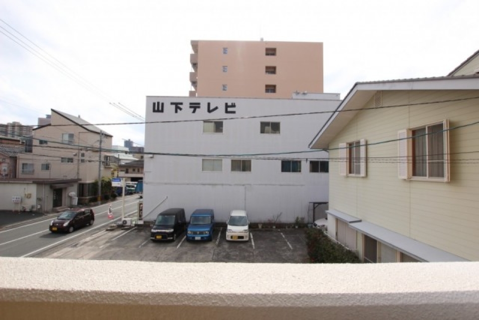 ベランダからの眺め。