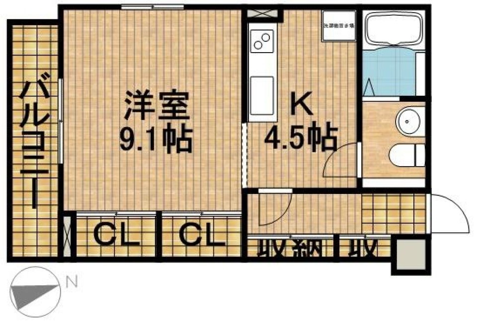 女をアゲルRED。の間取り図