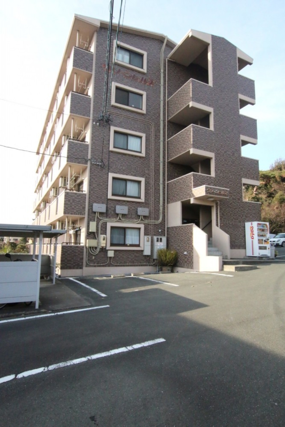 高台にあるので日の当たりは抜群。