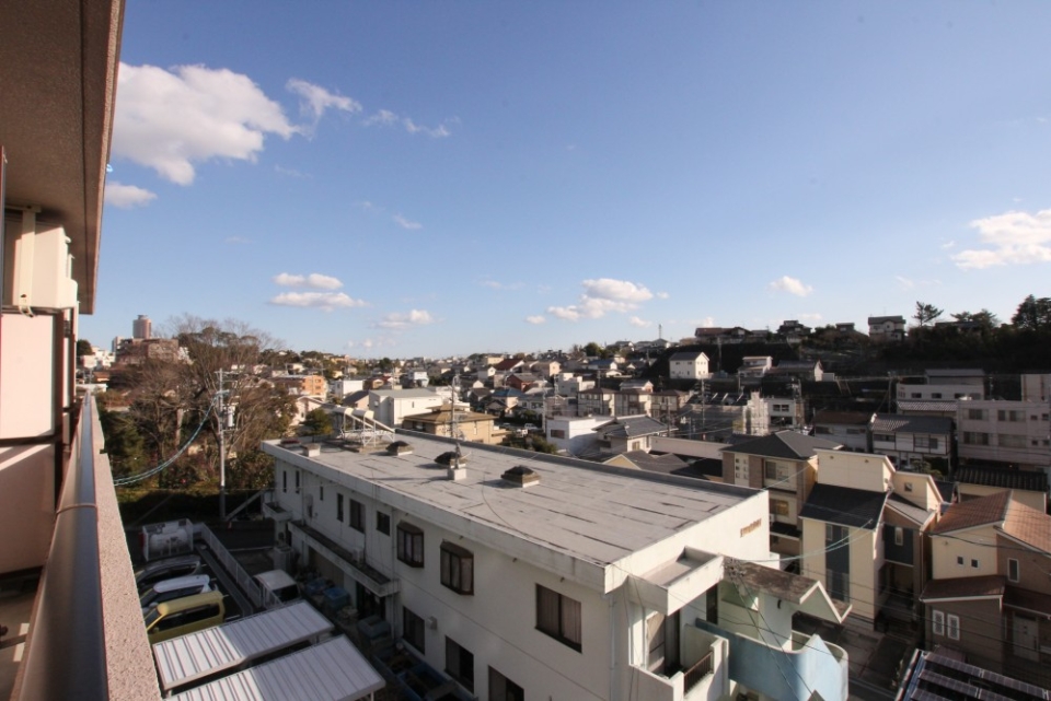 4階なので見渡す景色はとびっきりです
