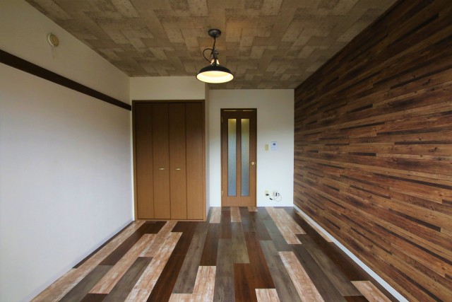 woodをテーマにしたオシャレな内装