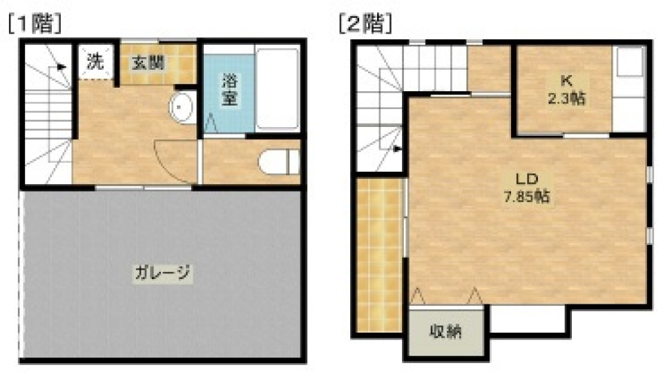 MY Garage LIFE.の間取り図