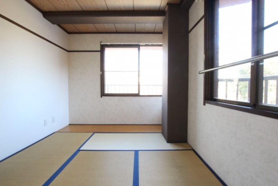 和室はい草の香りが本当にいい。