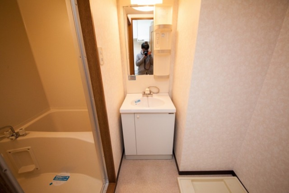 水回りはコンパクトに。