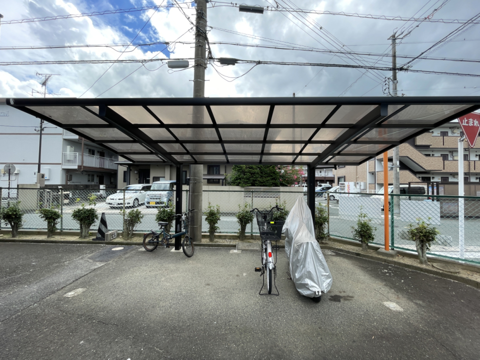 駐輪場あります