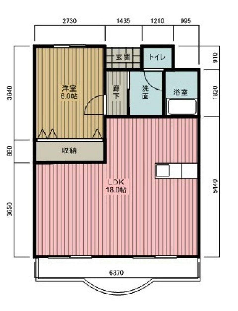 Colorful floor STYLEの間取り図