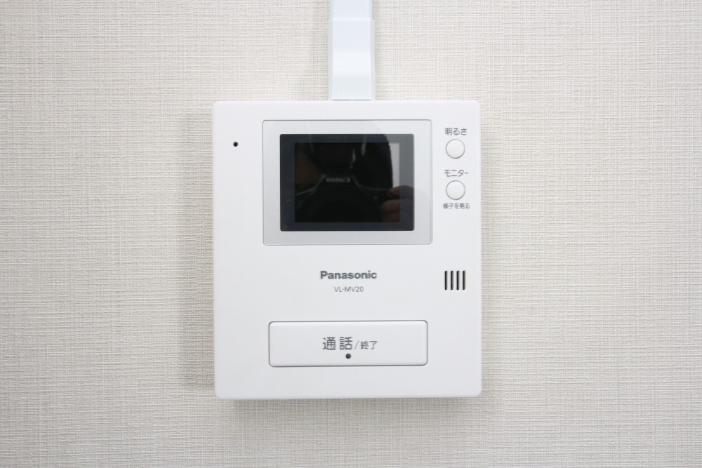 嬉しいTVモニタ付きインターフォン