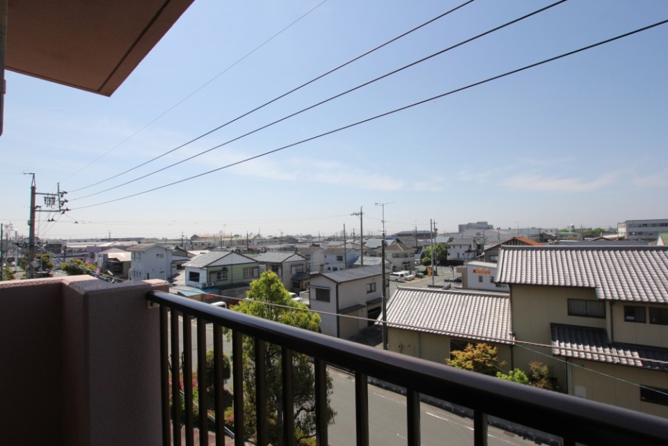 4階のお部屋なので眺めが良いです