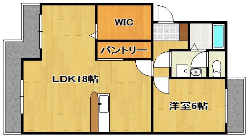 リビングは広々18帖！