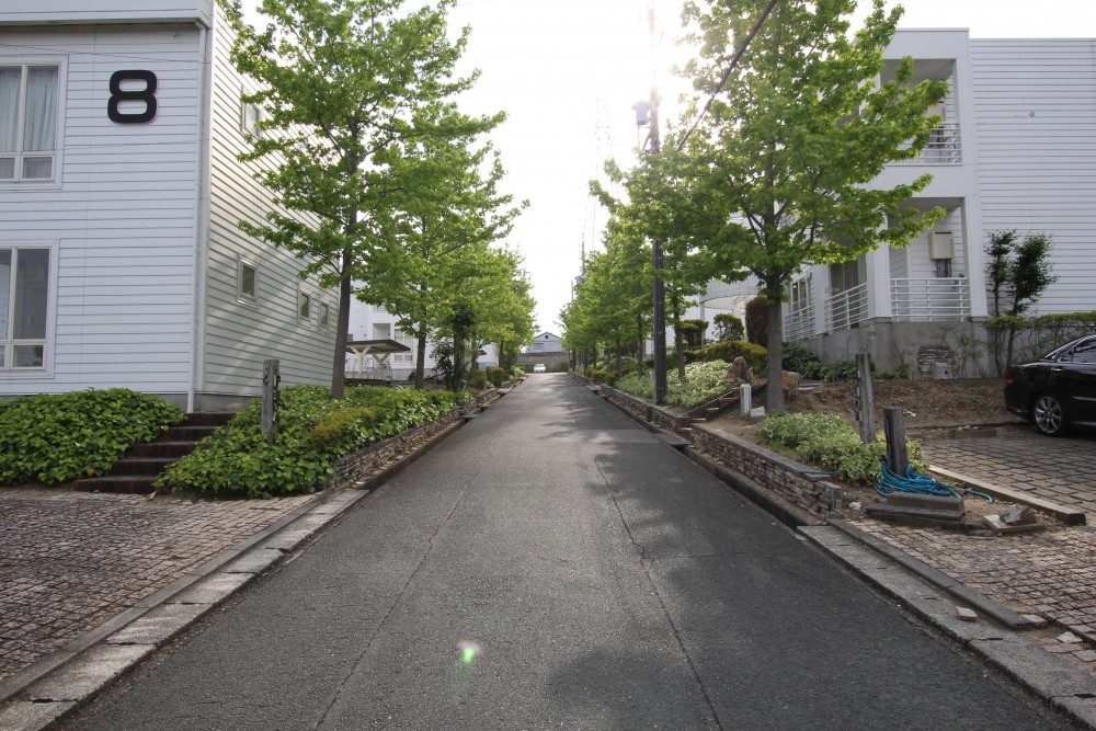 アメリカンな町並み