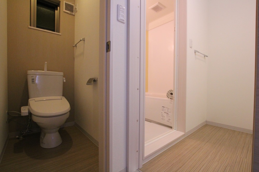 各階にトイレあり。