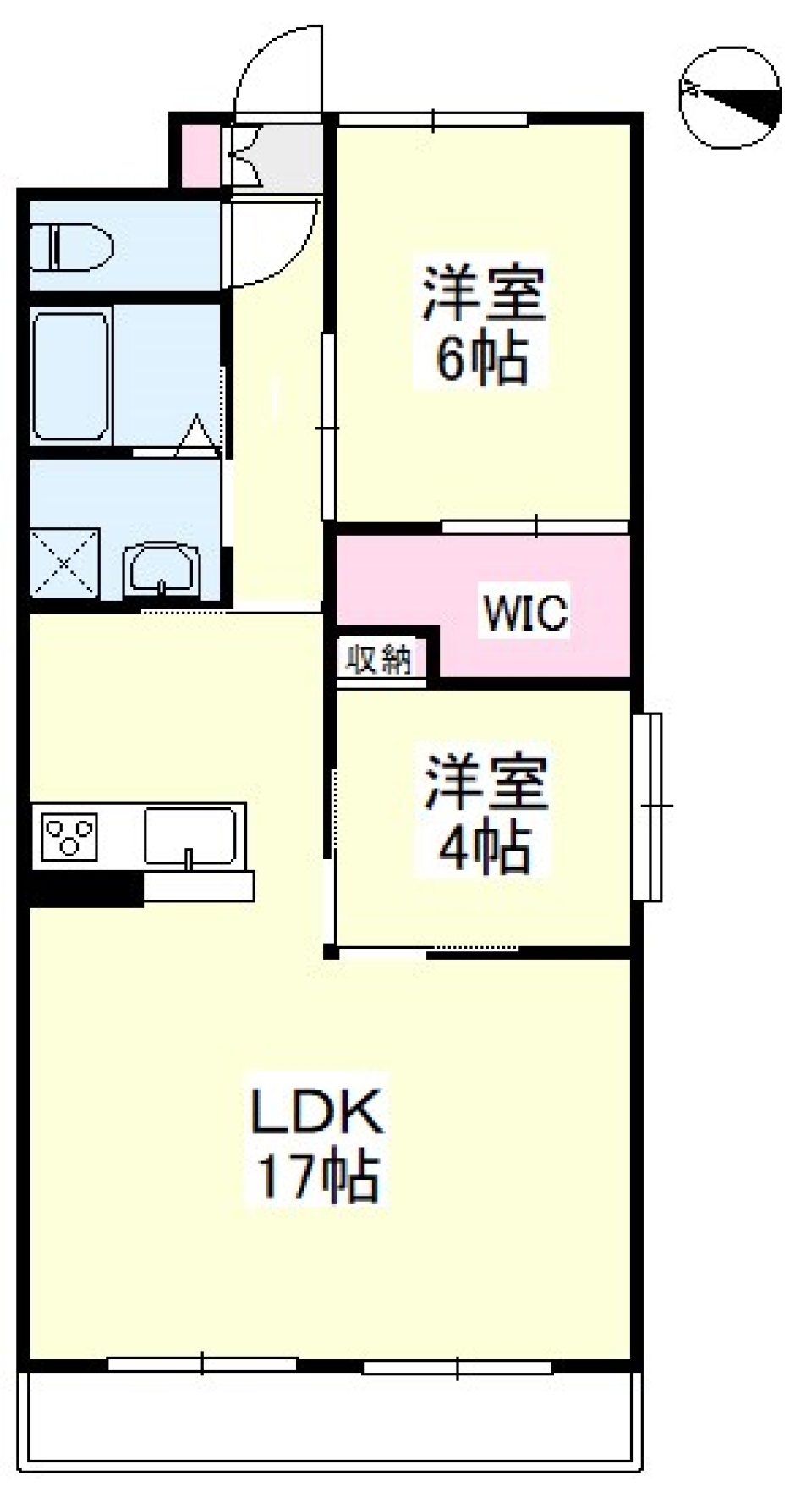 お部屋がかくれんぼ！の間取り図