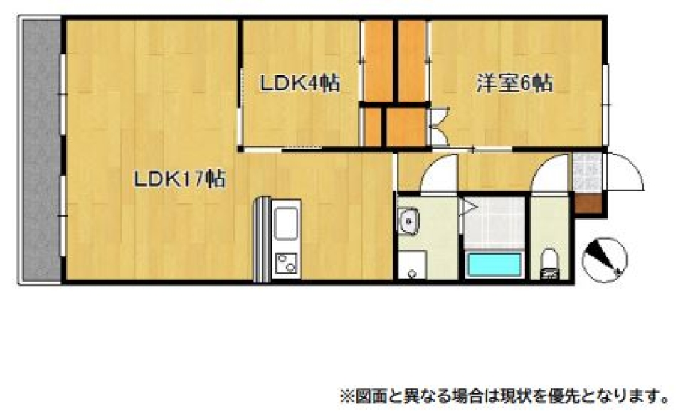 モダンハウスー食には困りません！－の間取り図