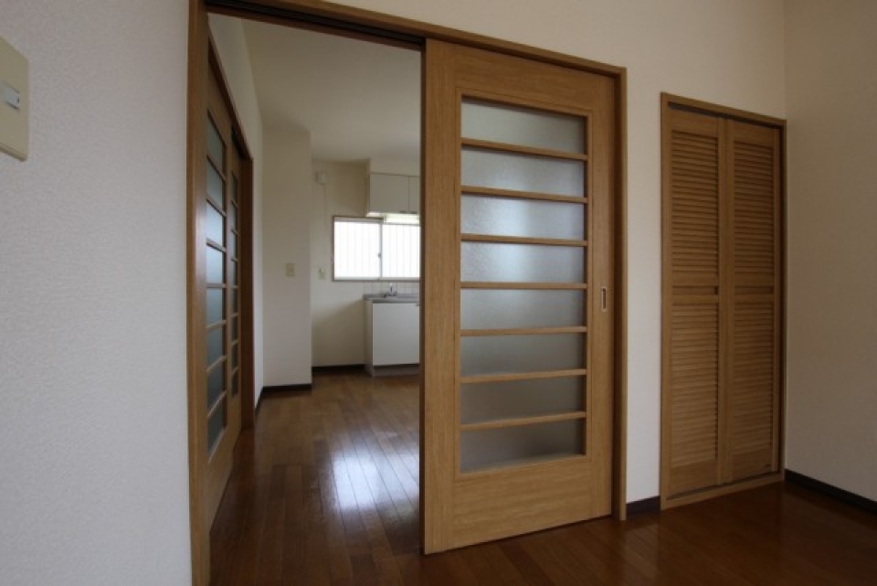 建具もオシャレですね。