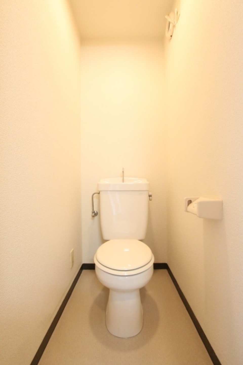 トイレもシンプル。