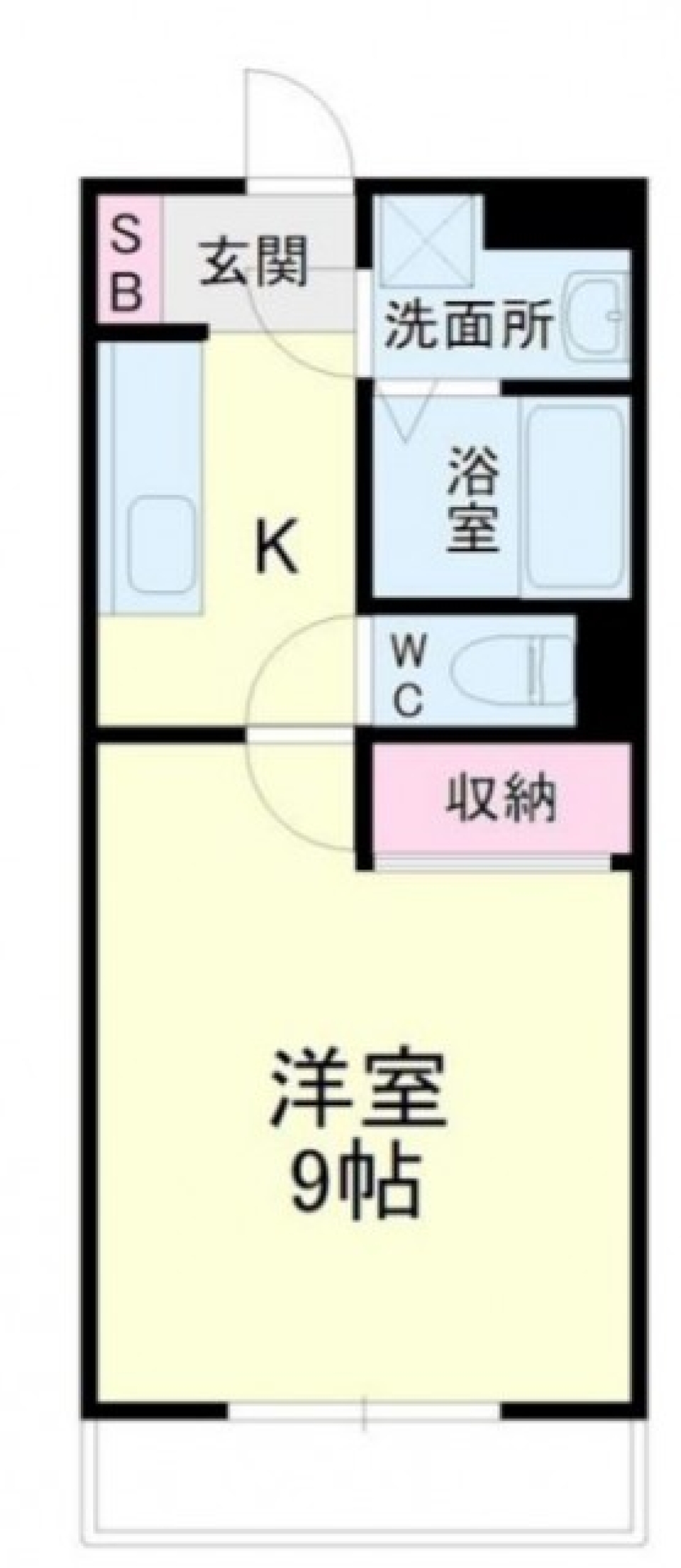 ～かわいさも設備も、あきらめないで～の間取り図