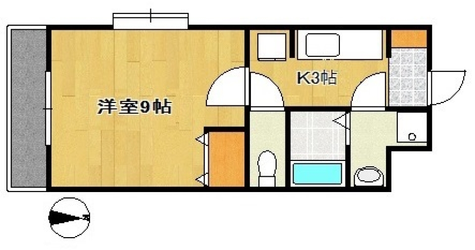 DIY Were Houseの間取り図