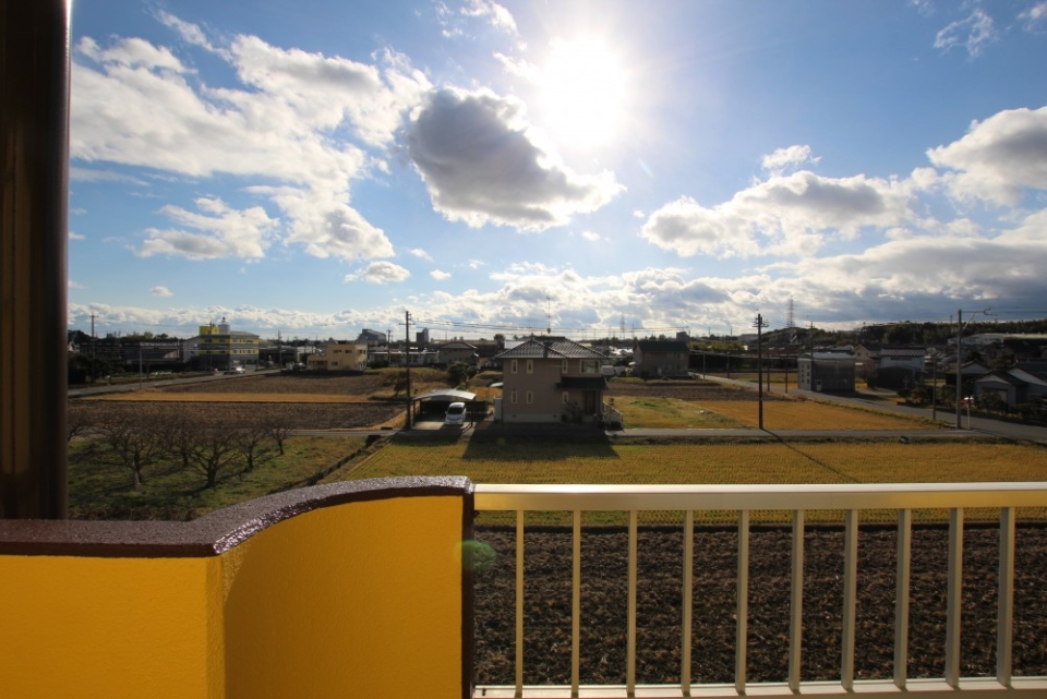 広大な田園風景と空が気持ちがいい！！
