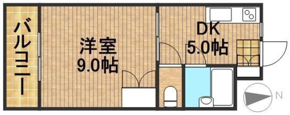 The Minimalist の間取り図