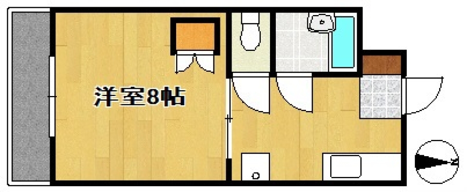Vintage EURO style。の間取り図