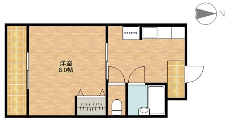 ゆらゆら、ゆらめくブルー。の間取り図