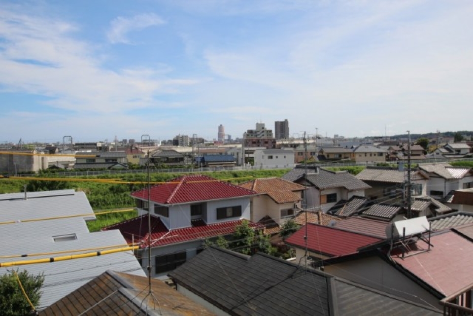部屋からは、浜松を一望できます。