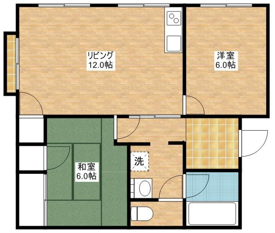 最高の日当たりで光合成。の間取り図