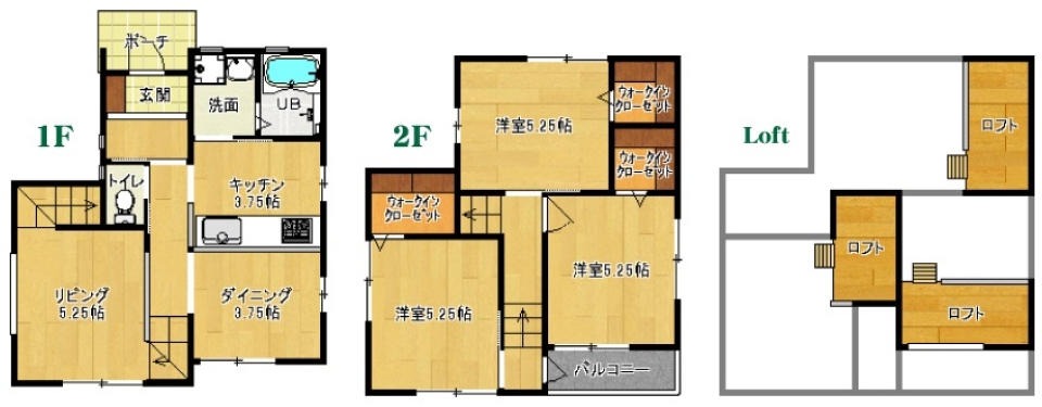Storing master houseの間取り図