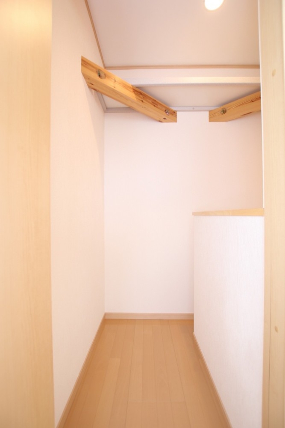 各お部屋に付く「ウォークインクローゼット」。
