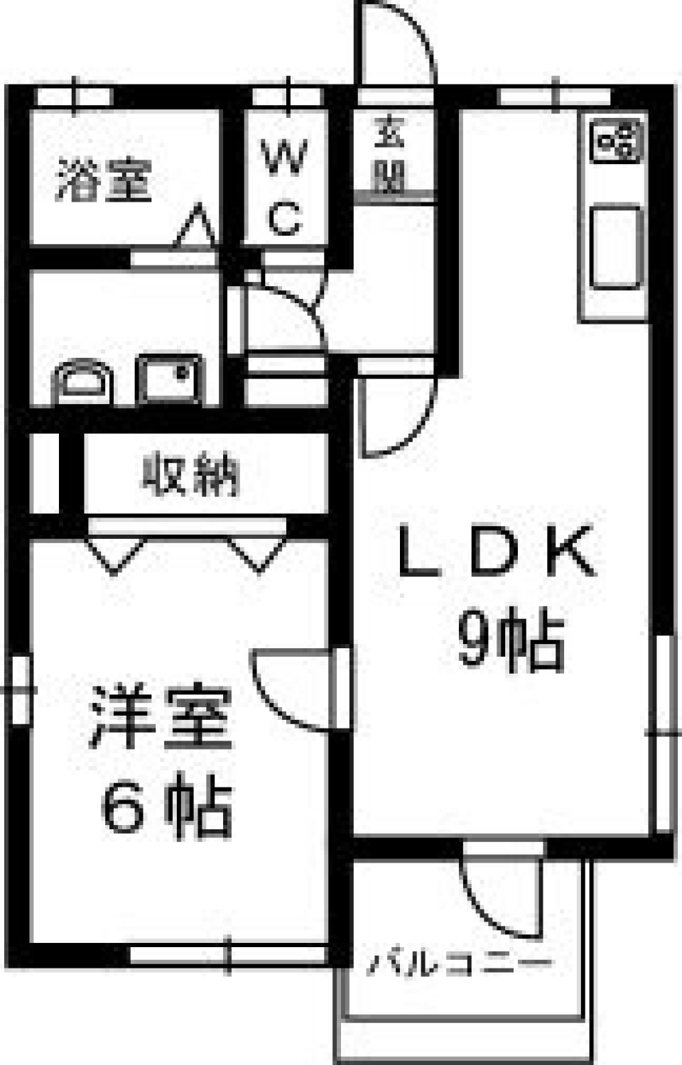 American Houseの間取り図
